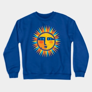 Bright Happy Sunburst Crewneck Sweatshirt